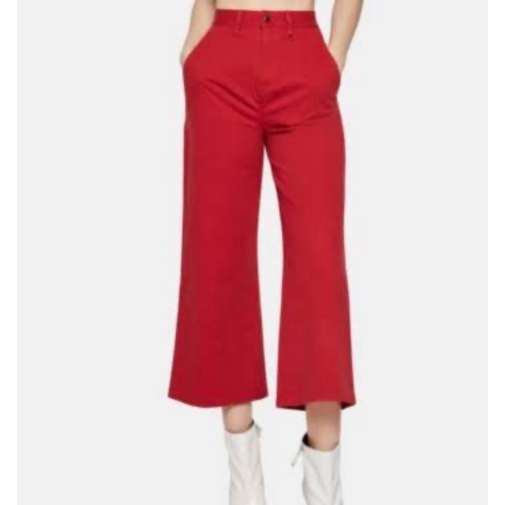 BCBGENERATION Embroidered crop Pants